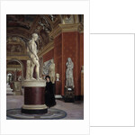 View of the Mars-rotunda and the Hall of Mecenas at the Louvre by Alphonse Hirsch