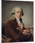 Portrait of the painter Francois-Andre Vincent by Adelaide Labille-Guiard