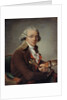 Portrait of the painter Francois-Andre Vincent by Adelaide Labille-Guiard