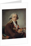 Portrait of the painter Francois-Andre Vincent by Adelaide Labille-Guiard