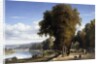 Walk at the park of Saint Cloud by Raymond Esbrat