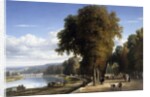 Walk at the park of Saint Cloud by Raymond Esbrat
