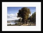 Walk at the park of Saint Cloud by Raymond Esbrat