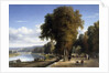 Walk at the park of Saint Cloud by Raymond Esbrat