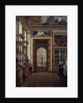 The jewelry Room of the Louvre and Charles X's adjoining rooms by Joseph Auguste