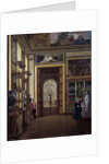 The jewelry Room of the Louvre and Charles X's adjoining rooms by Joseph Auguste