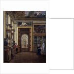 The jewelry Room of the Louvre and Charles X's adjoining rooms by Joseph Auguste
