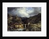 Village and bridge of Crevola on the Simplon road by Jean Charles Joseph Remond