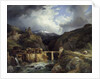 Village and bridge of Crevola on the Simplon road by Jean Charles Joseph Remond