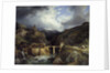 Village and bridge of Crevola on the Simplon road by Jean Charles Joseph Remond