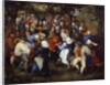 The Feast of the "Rosiere" or Farmers Wedding by Jan Brueghel the Elder