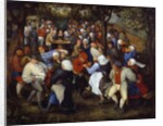 The Feast of the "Rosiere" or Farmers Wedding by Jan Brueghel the Elder