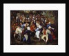 The Feast of the "Rosiere" or Farmers Wedding by Jan Brueghel the Elder