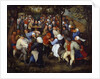 The Feast of the "Rosiere" or Farmers Wedding by Jan Brueghel the Elder