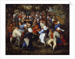 The Feast of the "Rosiere" or Farmers Wedding by Jan Brueghel the Elder