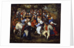 The Feast of the "Rosiere" or Farmers Wedding by Jan Brueghel the Elder