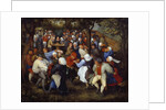 The Feast of the "Rosiere" or Farmers Wedding by Jan Brueghel the Elder