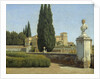 In the gardens of the Villa Albani by Christoffer Wilhelm Eckersberg