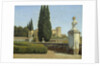In the gardens of the Villa Albani by Christoffer Wilhelm Eckersberg