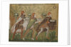 Magi Kings being guided by a star - mosaic Basilica of Sant'Apollinare Nuovo Ravenna by Anonymous