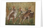Magi Kings being guided by a star - mosaic Basilica of Sant'Apollinare Nuovo Ravenna by Anonymous