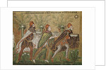 Magi Kings being guided by a star - mosaic Basilica of Sant'Apollinare Nuovo Ravenna by Anonymous