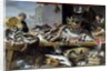 Fish merchants at their stalls by Frans Snyders