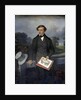 Portrait of Gustave de Maupassant by Hippolyte Bellange