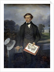 Portrait of Gustave de Maupassant by Hippolyte Bellange