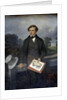 Portrait of Gustave de Maupassant by Hippolyte Bellange