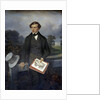 Portrait of Gustave de Maupassant by Hippolyte Bellange
