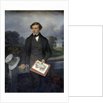 Portrait of Gustave de Maupassant by Hippolyte Bellange