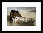 The sons of Clovis II by Evariste Vital Luminais
