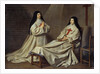 Portraits of the Mother Catherine Agnes Arnauld and Sister Catherine of St. Suzanne Champaigne by Anonymous