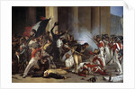 Taking of the Louvre and massacre of the Swiss Guards, 29/07/1830 by Anonymous