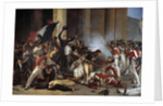Taking of the Louvre and massacre of the Swiss Guards, 29/07/1830 by Anonymous