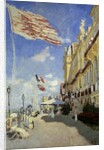 The Hotel des Roches Noires at Trouville - by Claude Monet