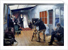 Wedding party at the photographer's studio - by Dagnan Bouveret