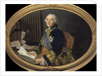 Portrait of Cesar-Gabriel Count of Choiseul-Chevigny by Alexandre Roslin