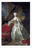 Full-length portrait of Maria Teresa Rafaela of Spain by Louis Michel van Loo