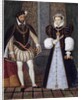 Portraits of Henry II and Catherine de Medicis by Anonymous