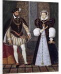 Portraits of Henry II and Catherine de Medicis by Anonymous