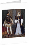 Portraits of Henry II and Catherine de Medicis by Anonymous