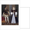 Portraits of Henry II and Catherine de Medicis by Anonymous