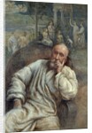 Portrait of Pierre Puvis de Chavannes by Marcellin Gilbert Desboutins
