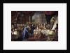 Colbert Presenting the Members of the Royal Academy of Science to Louis XIV by Henri Testelin