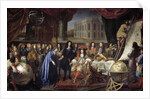 Colbert Presenting the Members of the Royal Academy of Science to Louis XIV by Henri Testelin