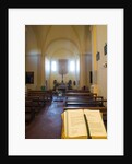 Inside very small chapel in the town of Volpaia Chianti Tuscany by Anonymous