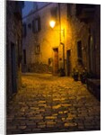 Night scene from the streets of Montefillairi chianti Tuscany by Anonymous