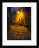 Night scene from the streets of Montefillairi chianti Tuscany by Anonymous